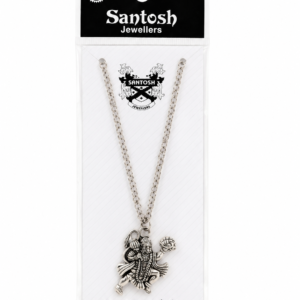 Silver Plated Hanuman Ji Pendant Chain for Men and Boys