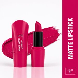Orly Velvet Matte Lipstick – Long Lasting Smooth Matte Finish Lipstick for Women
