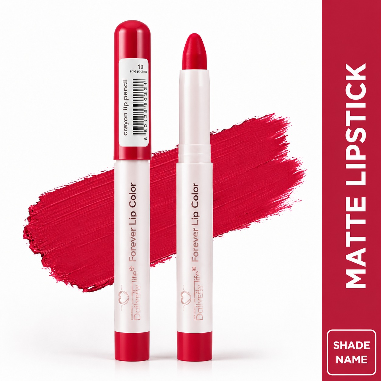 Forever Lip Color Crayon Lip Color Pencil – Long Lasting Lip Color for Women