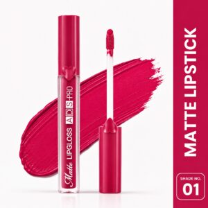 ADS PRO Matte Lip Gloss – Long Lasting Matte Lip Gloss for Women