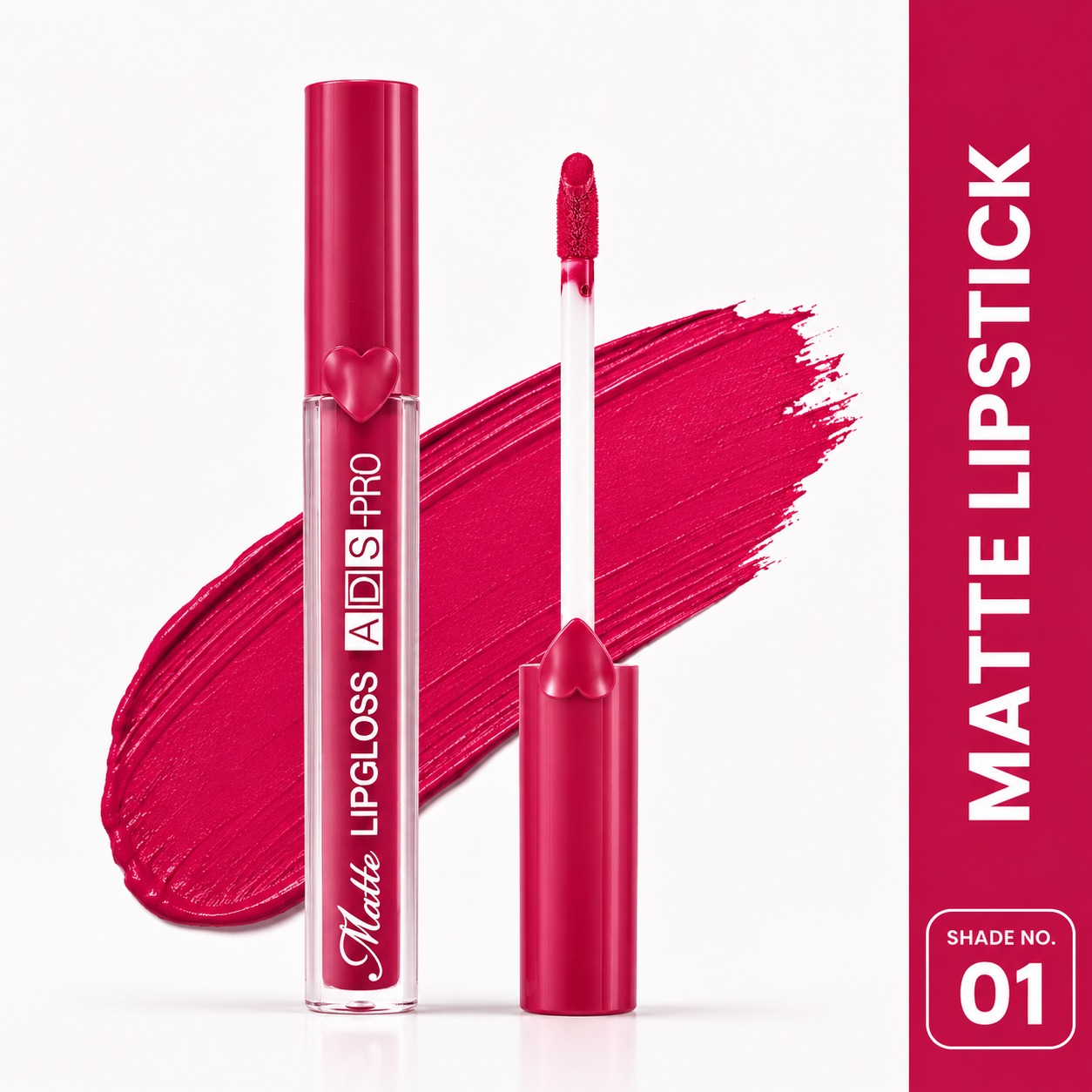 ADS PRO Matte Lip Gloss – Long Lasting Matte Lip Gloss for Women