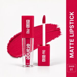 ADS-PRO Orange Matte Lipstick – Long Lasting Orange Matte Lipstick for Women