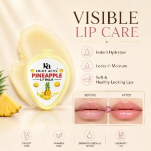 Kolor Activ Pineapple Lip Balm – Moisturizing Pineapple Lip Balm for Soft Lips