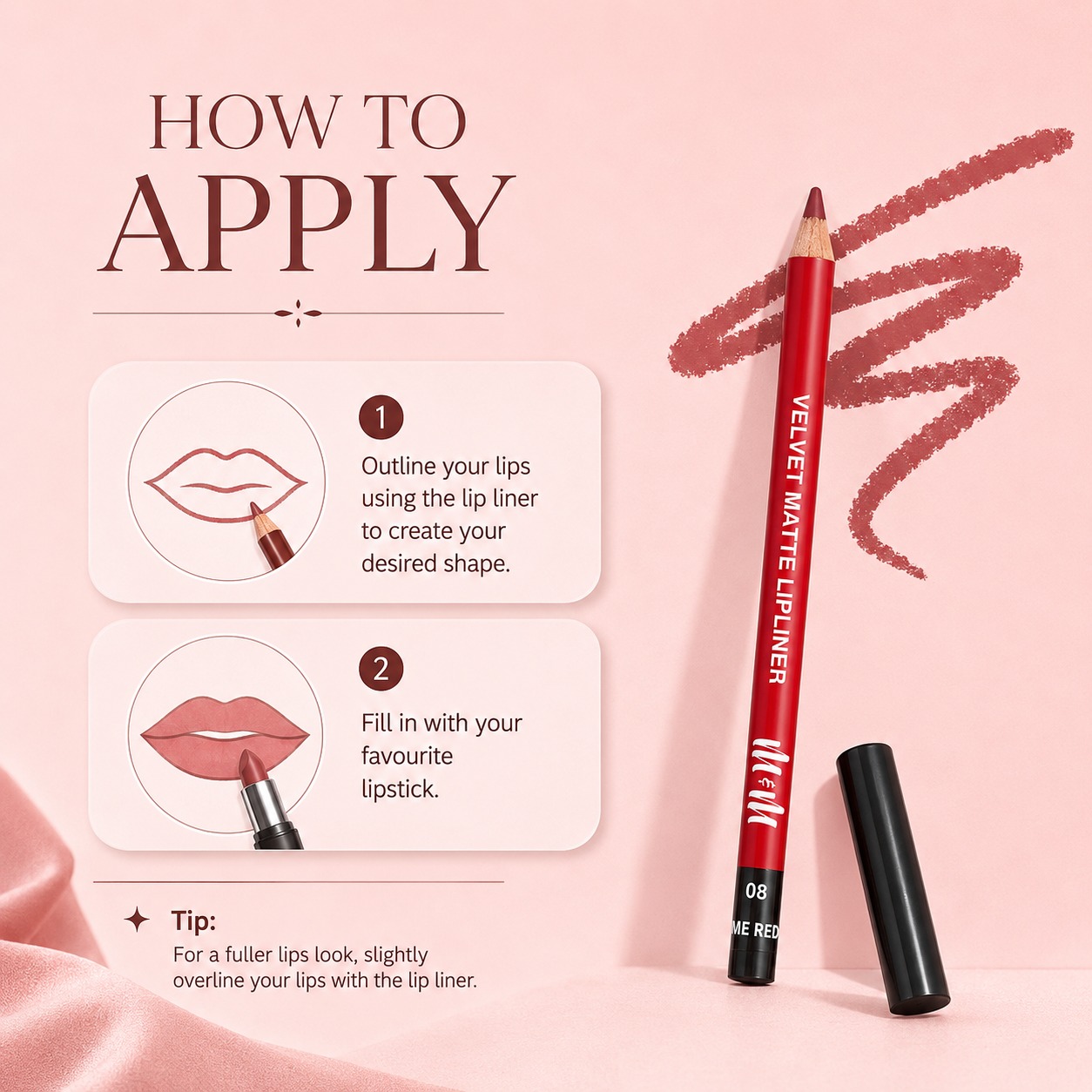 MeM Velvet Matte Lipliner - Image 3