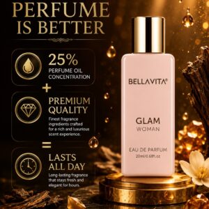 Bellavita Glam Woman – Golden Luxury Perfume