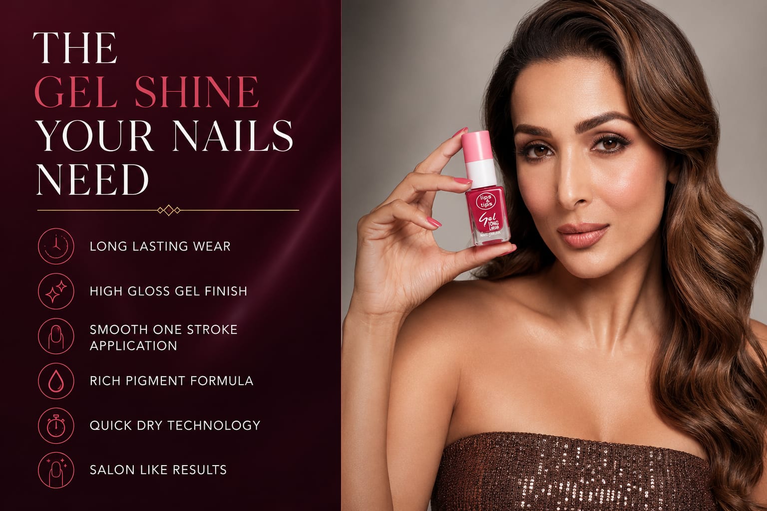 Lips & Tips Gel Long Wear Nail Color - Image 4