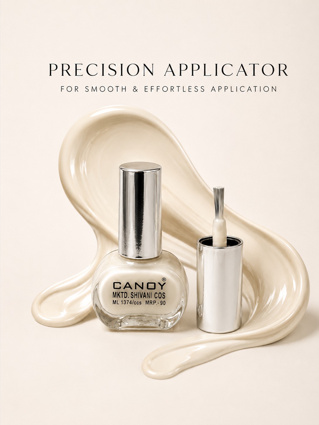 CANOY Nail Polish with long lasting glossy finish and vibrant nail color