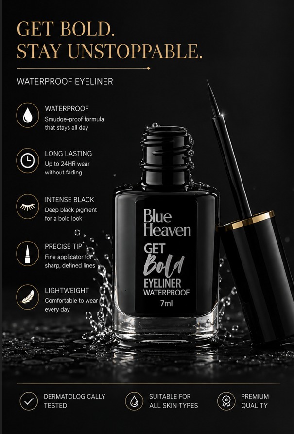 Blue Heaven Get Bold Eyeliner Waterproof - Image 4