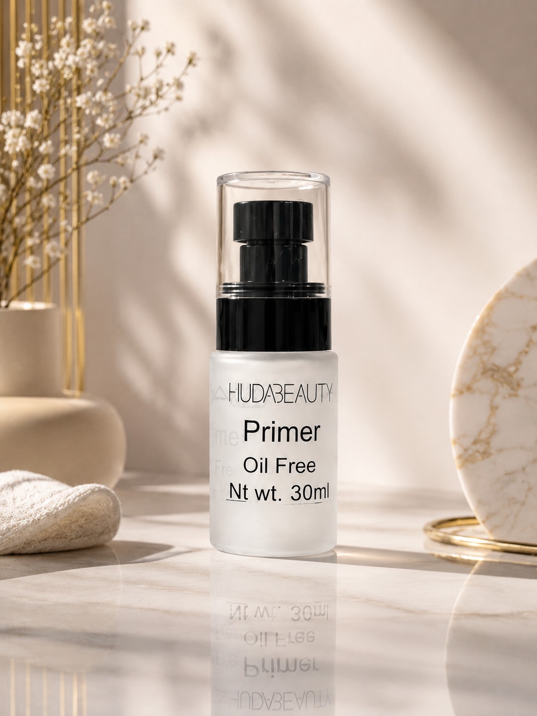 HUDA BEAUTY Gel Base Primer Hydrating Lightweight Makeup Primer