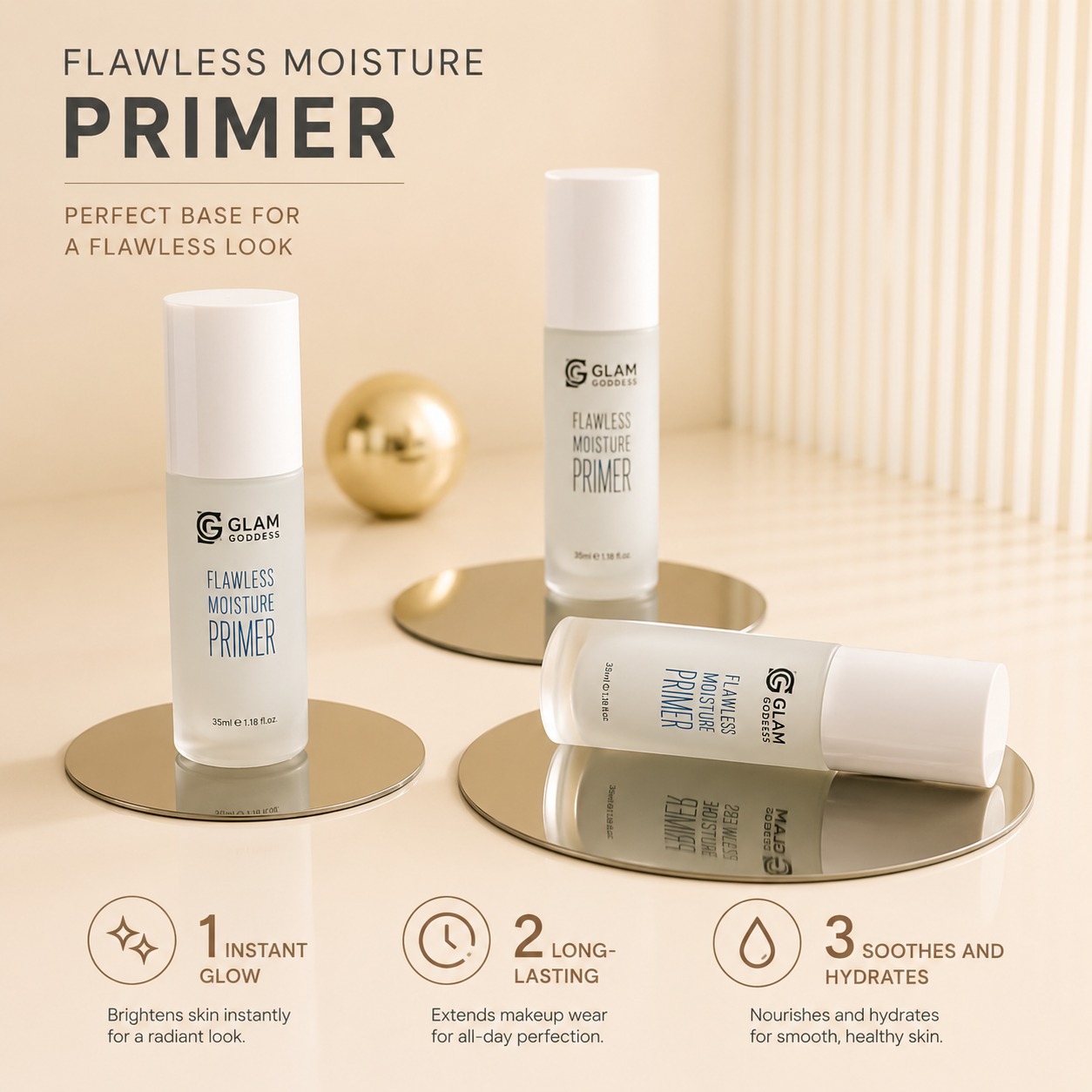 Glam Goddess Flawless Moisture Primer - Image 3