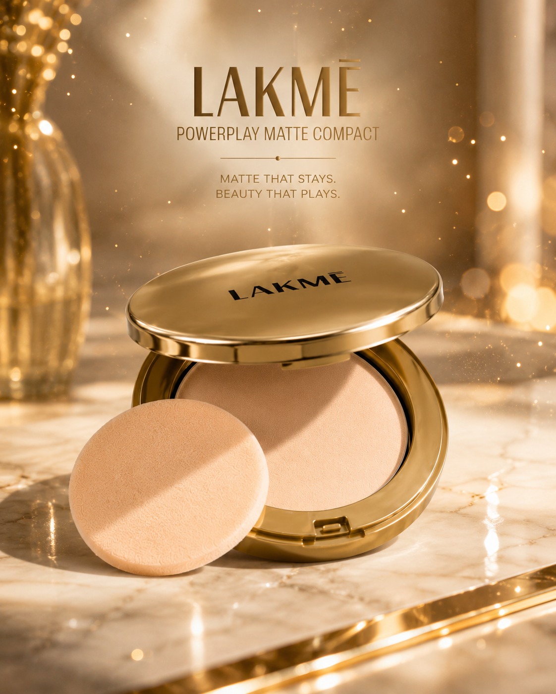 Lakmé 9to5 Fashionista Collection Powerplay Matte Compact Powder - Image 3