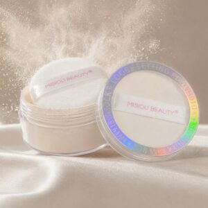 MISIOU BEAUTY Invisible Silk Loose Setting Powder – Lightweight Matte Setting Powder for Women