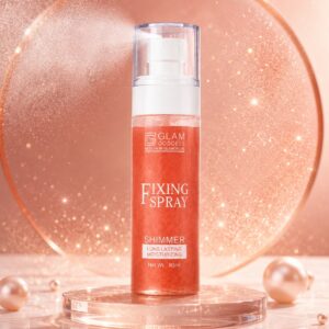 Glam Goddess Fixing Spray Shimmer Long Lasting Moisturizing Makeup Setting Spray 80ml