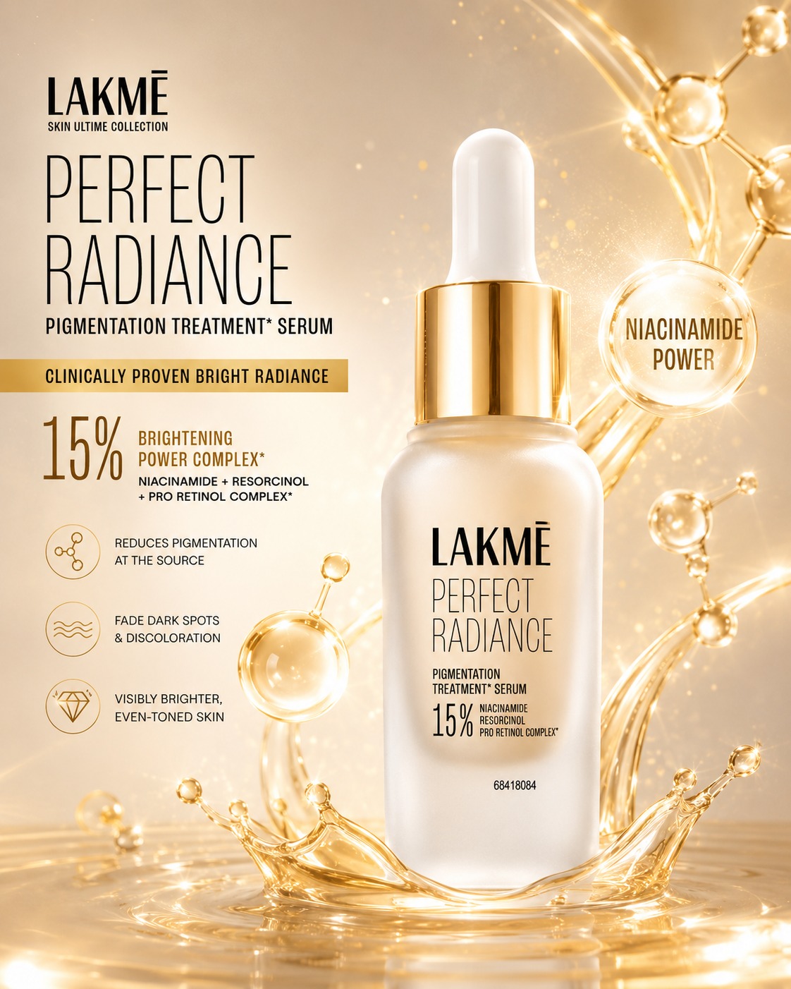 Lakmé Perfect Radiance Pigmentation Treatment Serum - Image 3