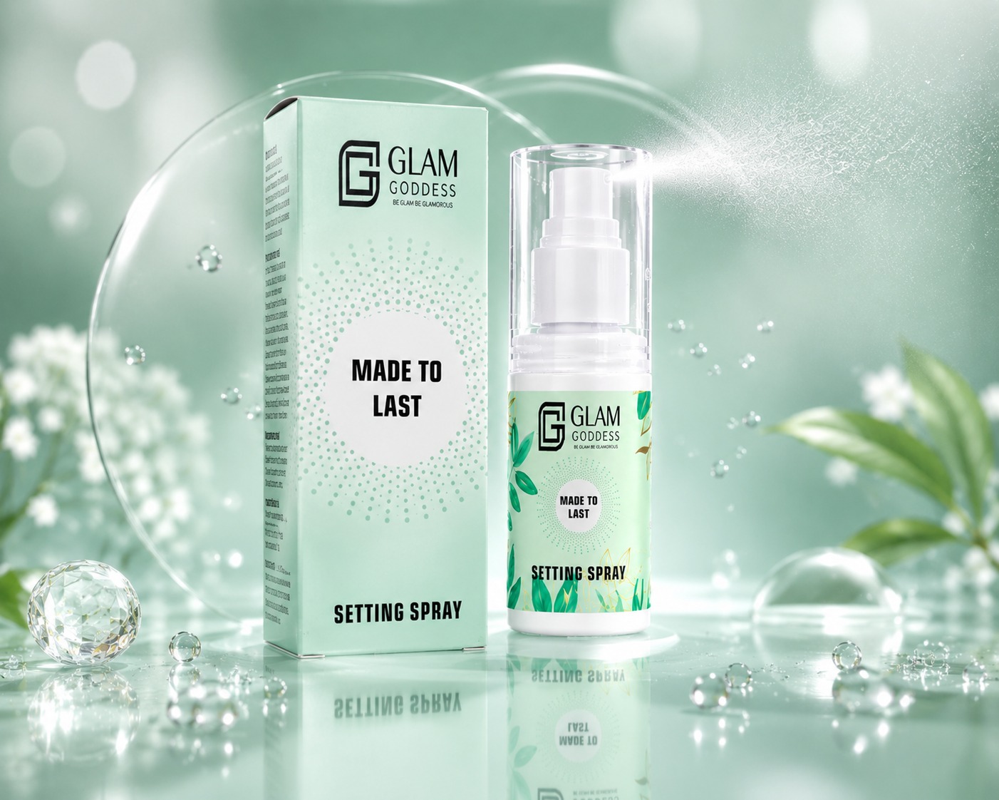 Glam Goddess Made To Last Setting Spray - Image 4