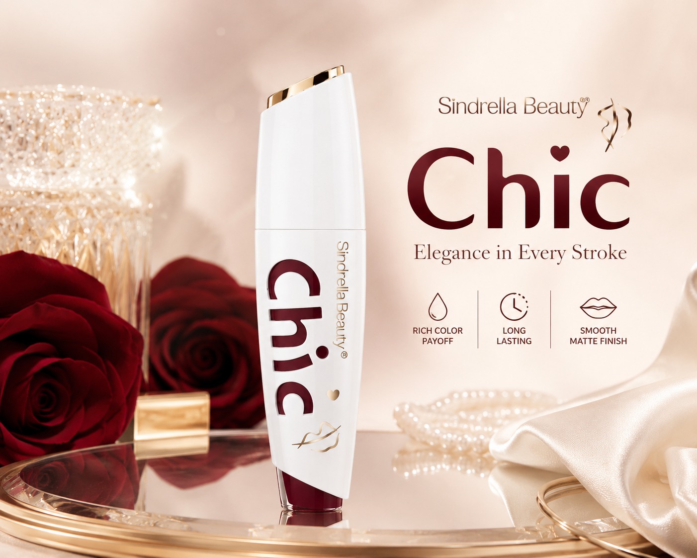 Sindrella Beauty Chic Liquid Lipstick - Image 3