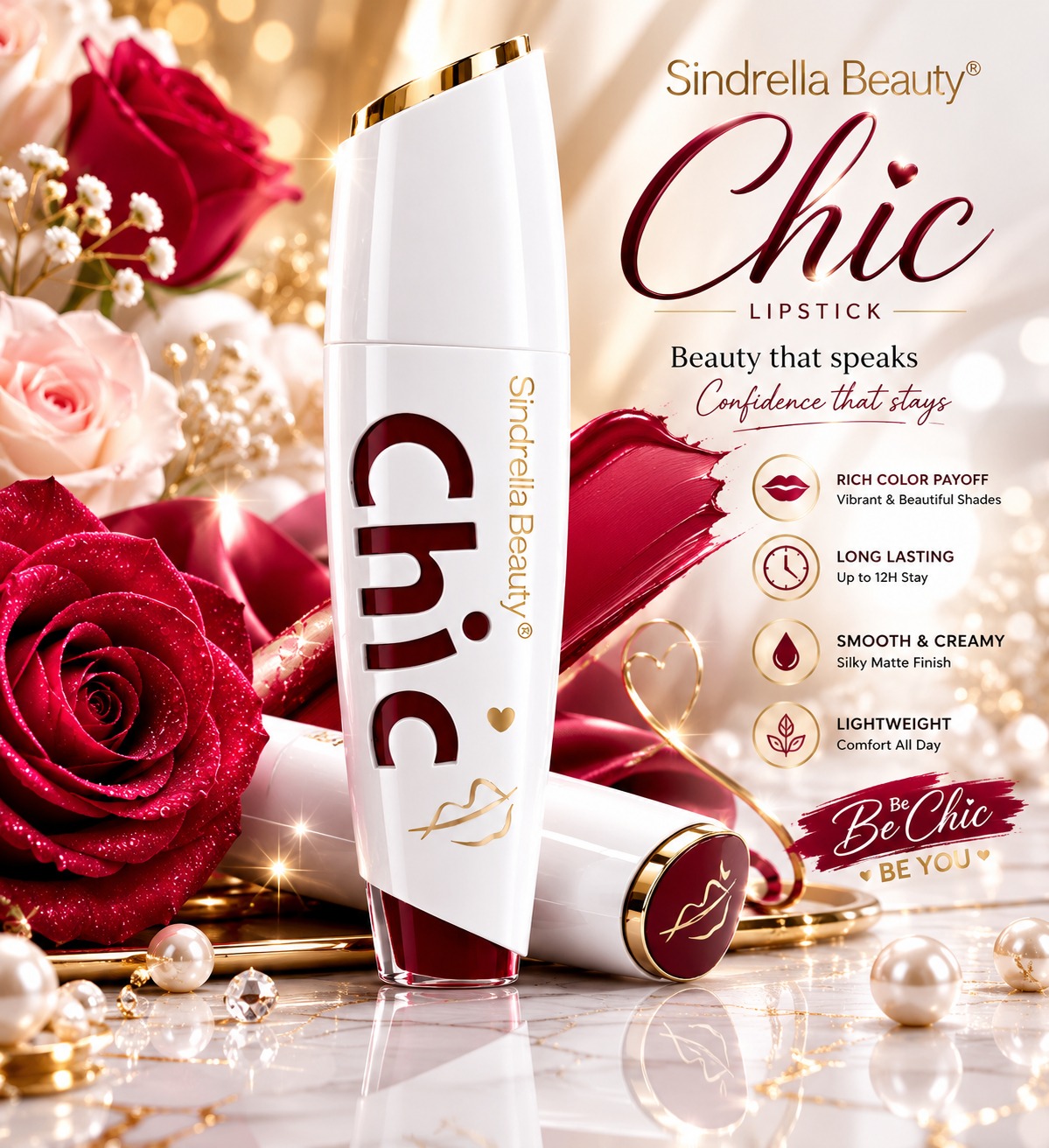 Sindrella Beauty Chic Liquid Lipstick - Image 4