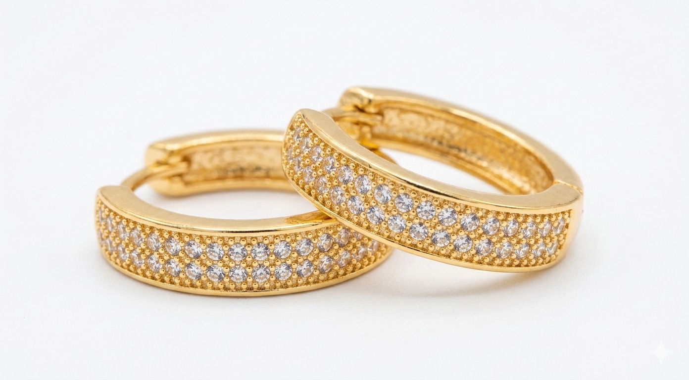 Rose Luxe AD Earrings