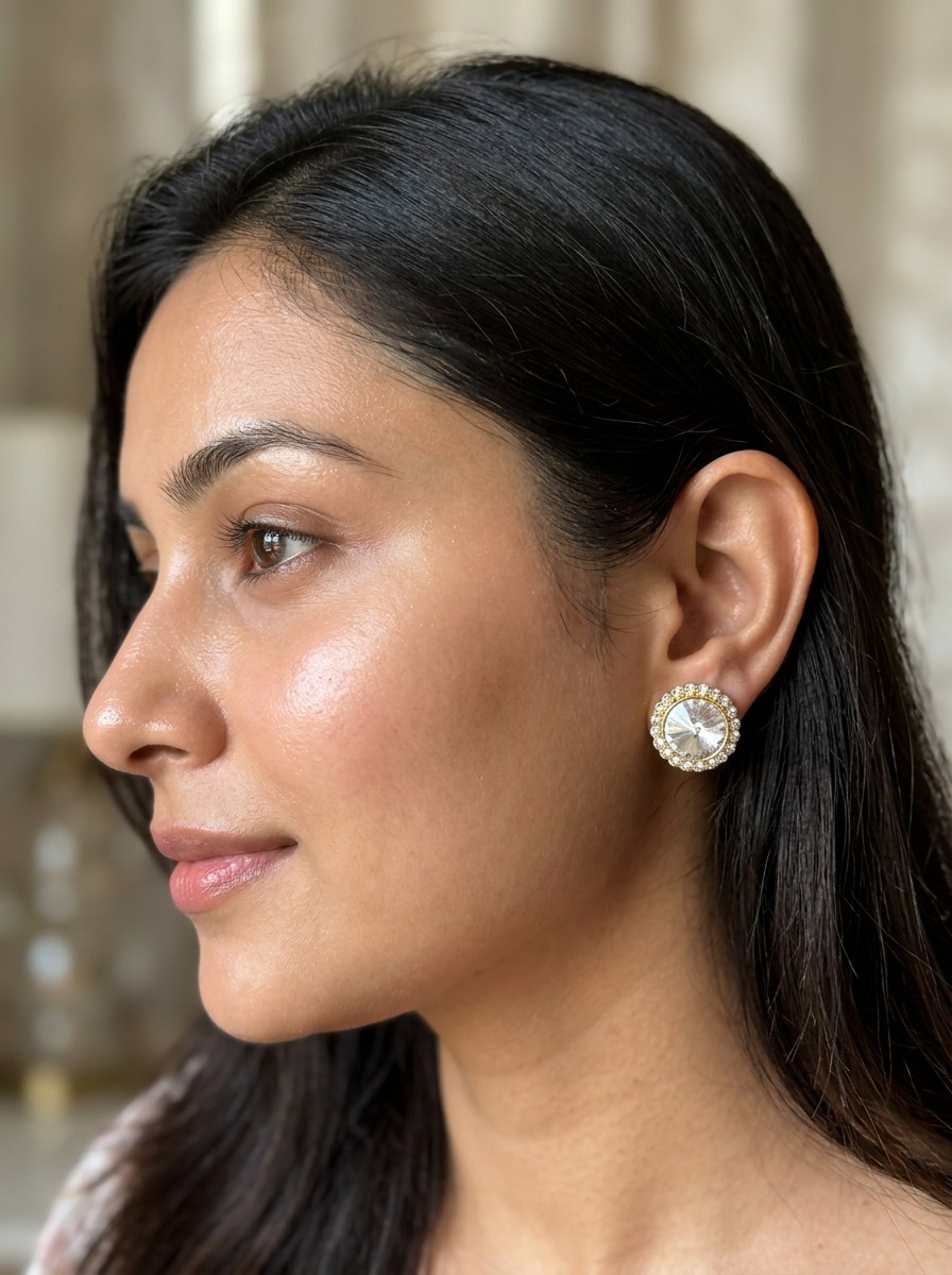 Rainbow Radiance AD Hoop Earrings - Image 3