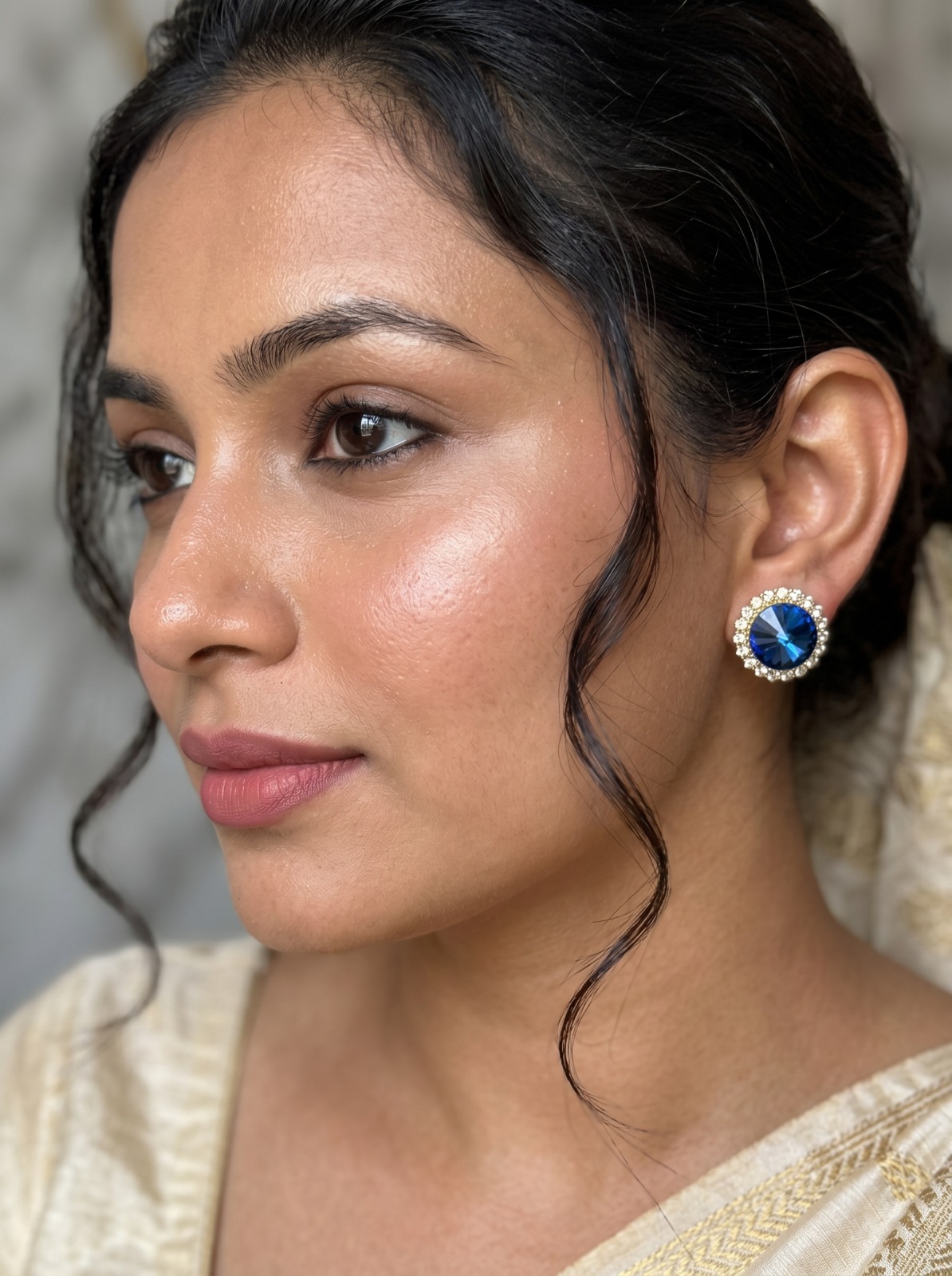 Rainbow Radiance AD Hoop Earrings - Image 2