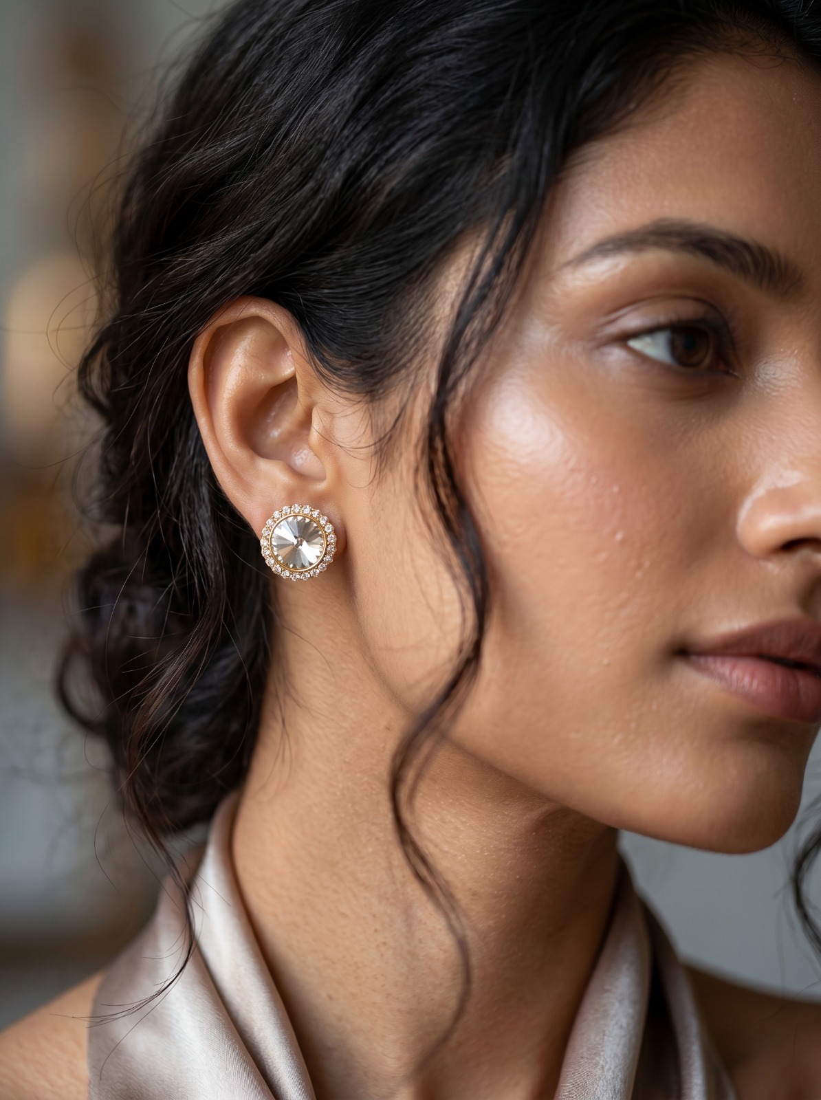 Rainbow Radiance AD Hoop Earrings - Image 5