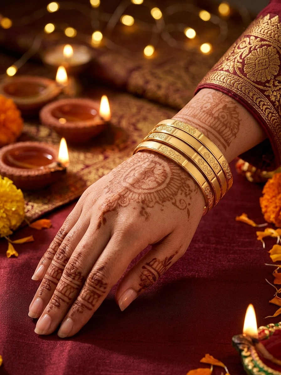 Royal Heritage Gold Kada - Image 4