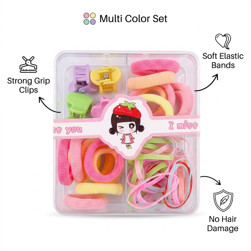Princess Charm Kids Hair Accessories Set - Image 3