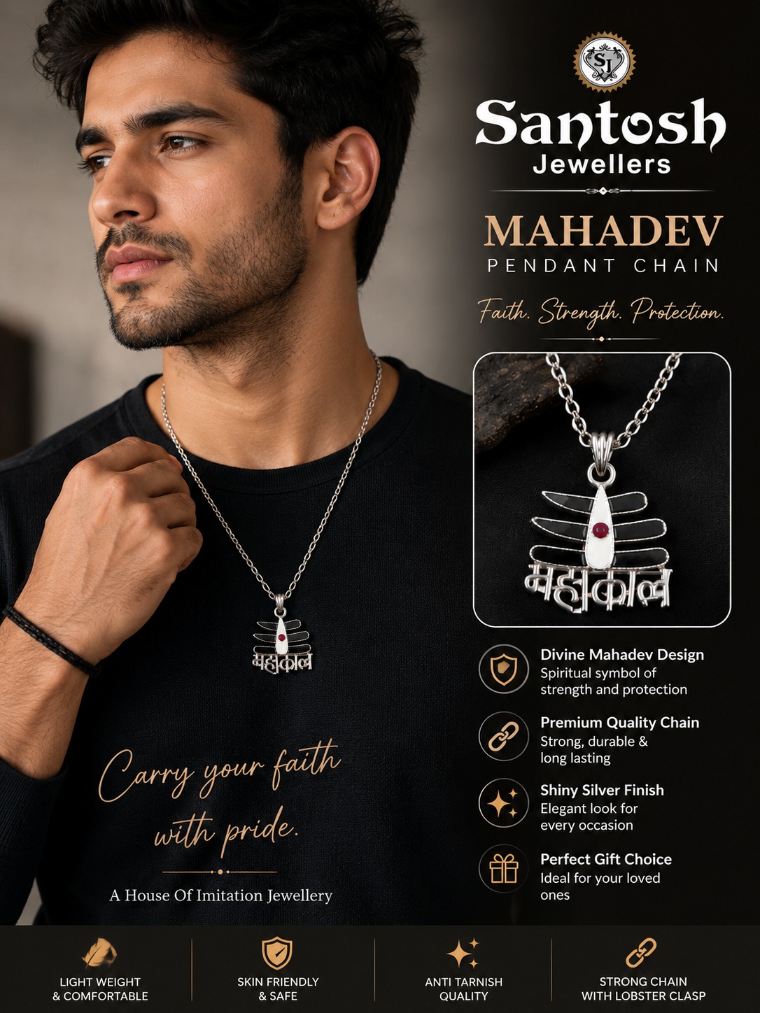 Mahadev Divine Blessings Locket - Image 4