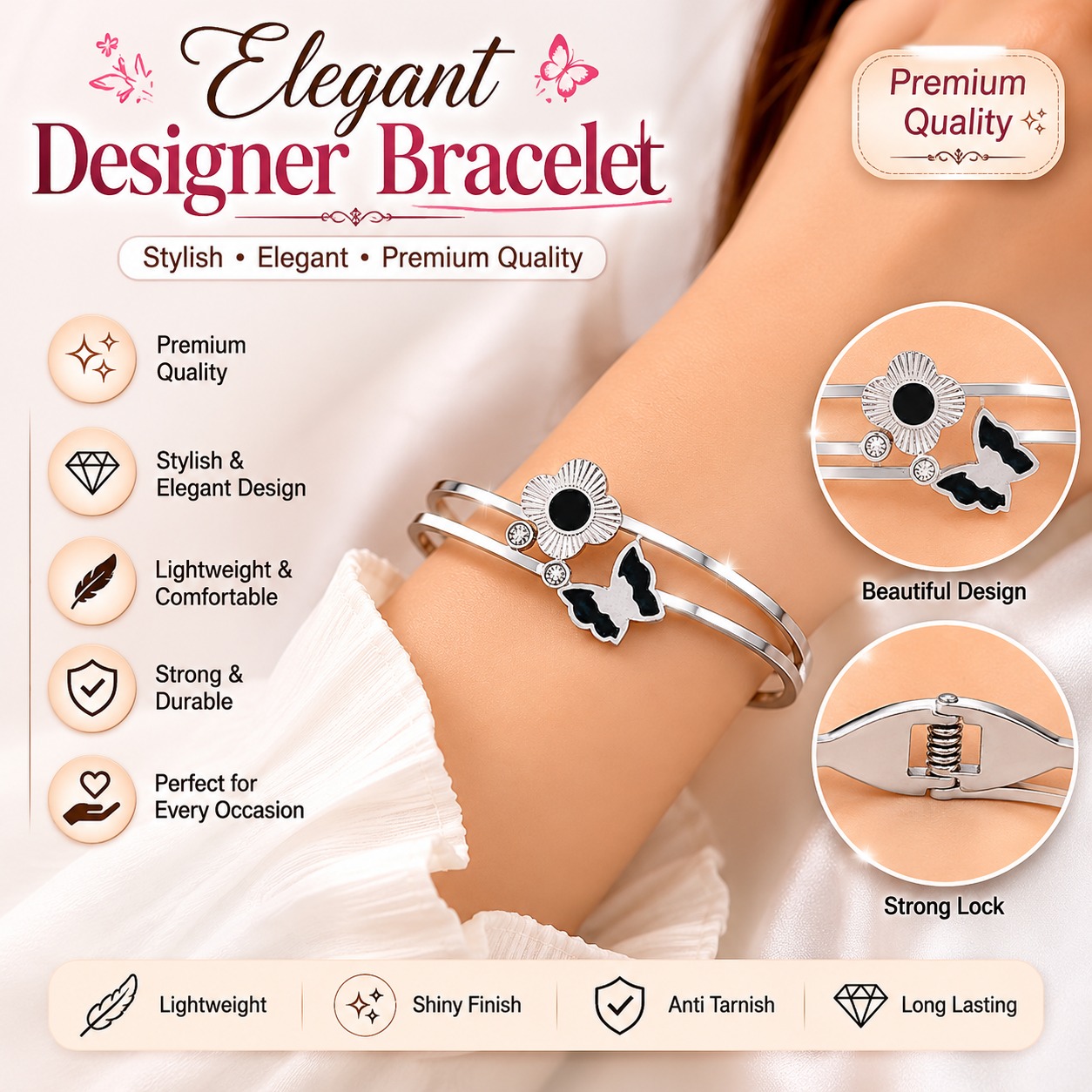 Royal Charm Designer Bracelet - Image 5