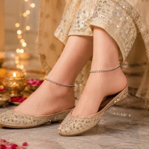 Eclipse Pearl Anklet
