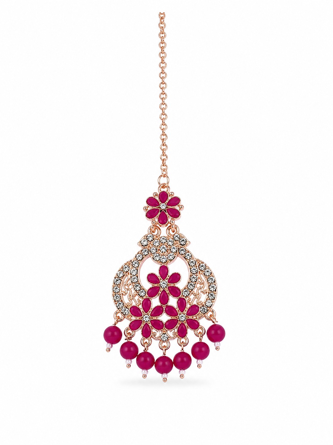 Rani Blossom Maang Tikka - Image 4