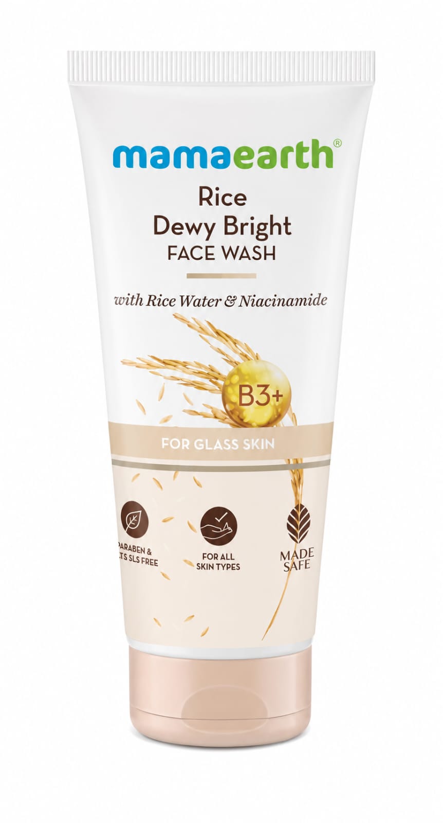 Rice Dewy Bright Face Wash