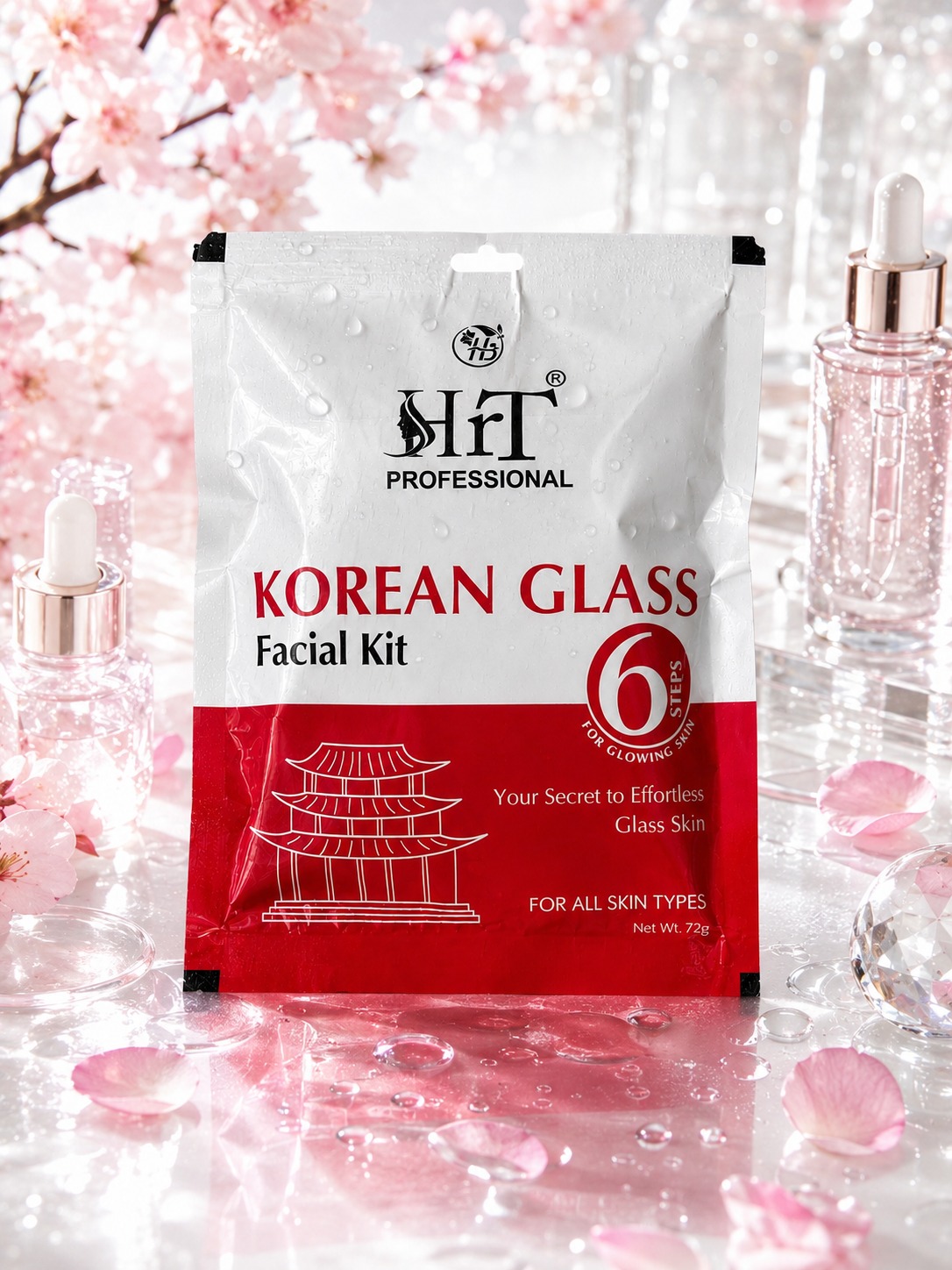 HRT Professional Korean Glass Facial Kit
