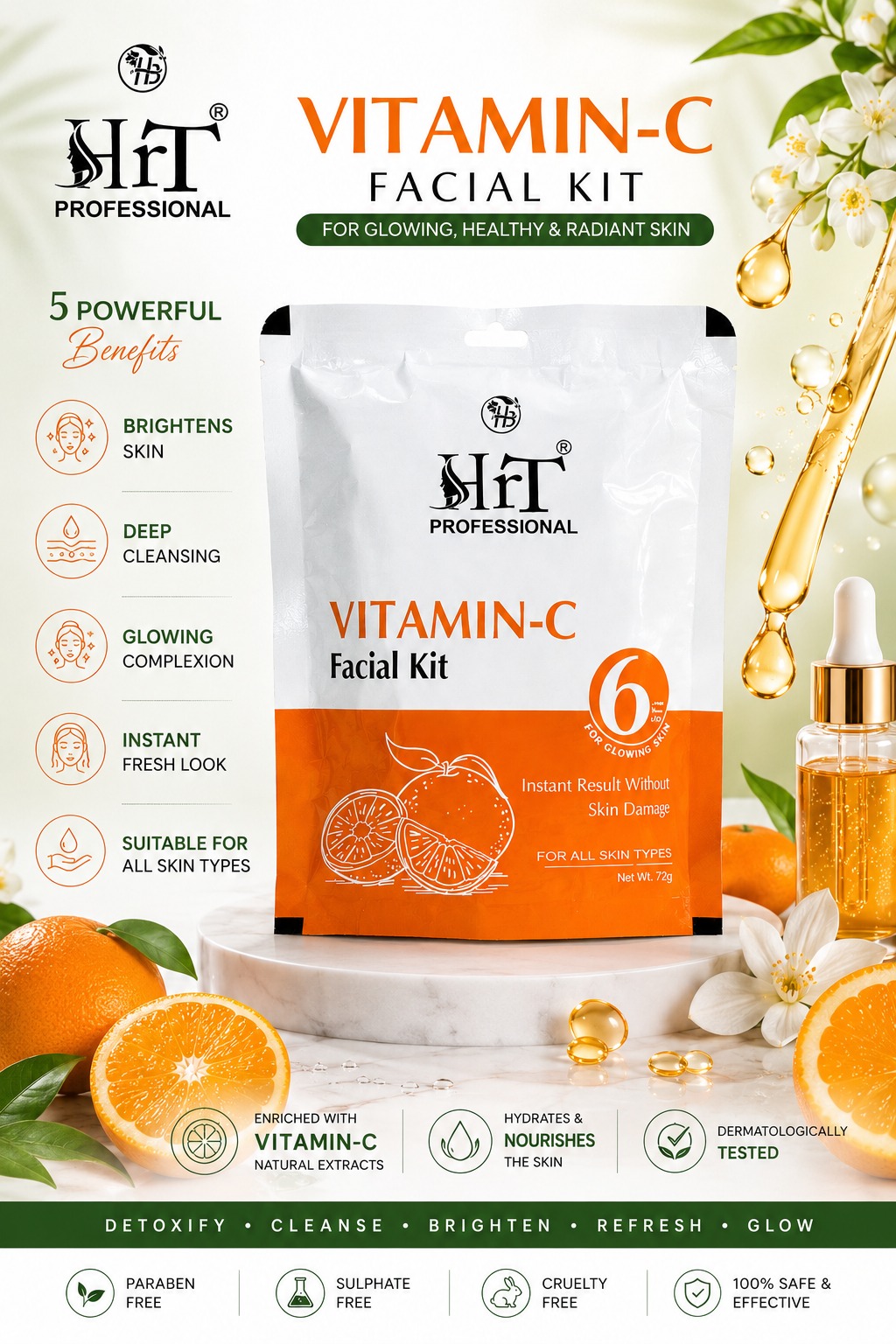 SRT PROFESSIONAL Vitamin-C Facial Kit - Image 4