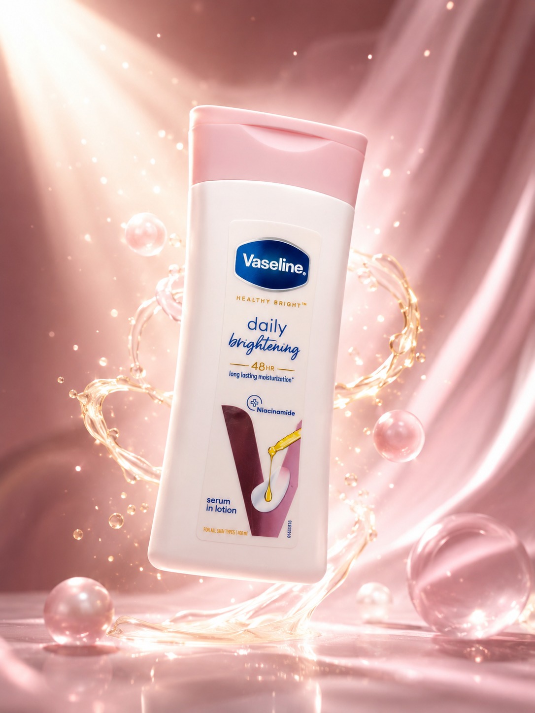 Vaseline Healthy Bright Daily Brightening Body Lotion - Image 4
