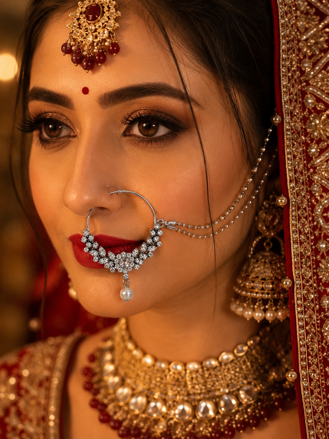Pearl Drop Royal Nath - Image 5