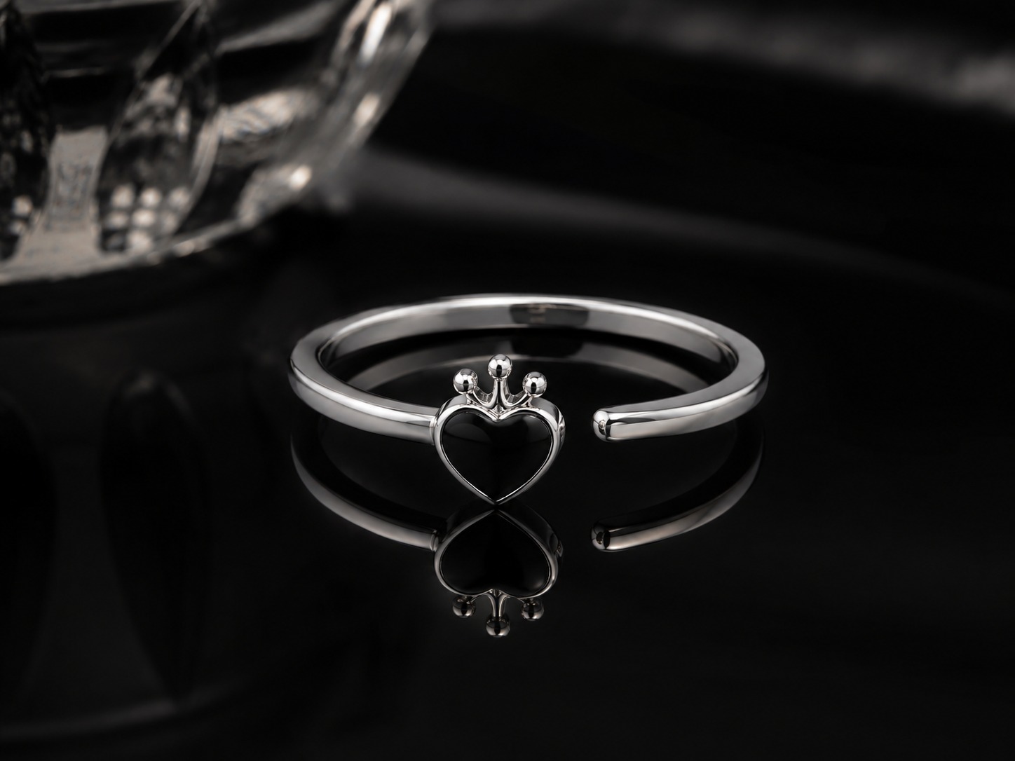 Princess Heart Adjustable Ring - Image 5