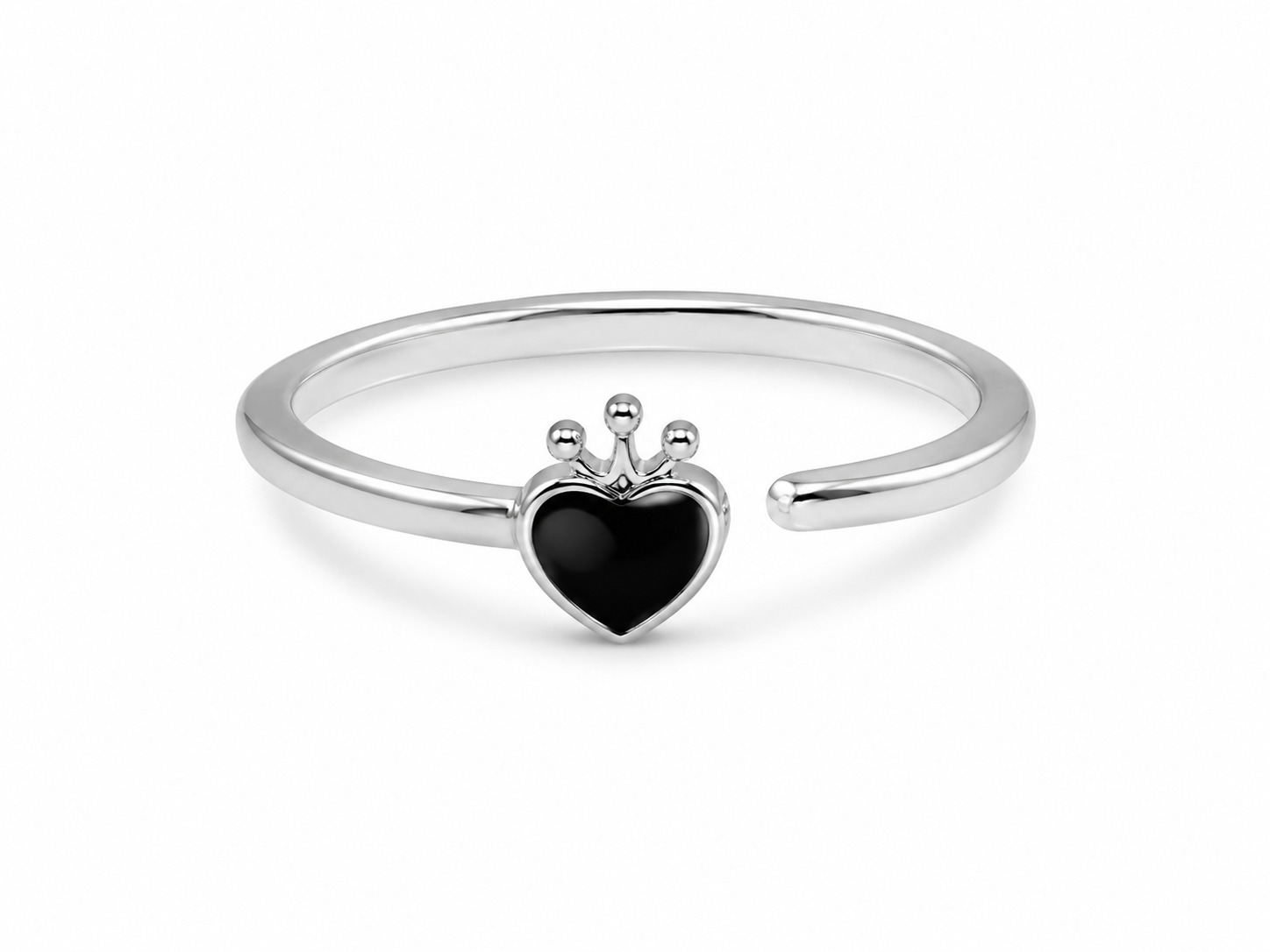 Princess Heart Adjustable Ring - Image 2