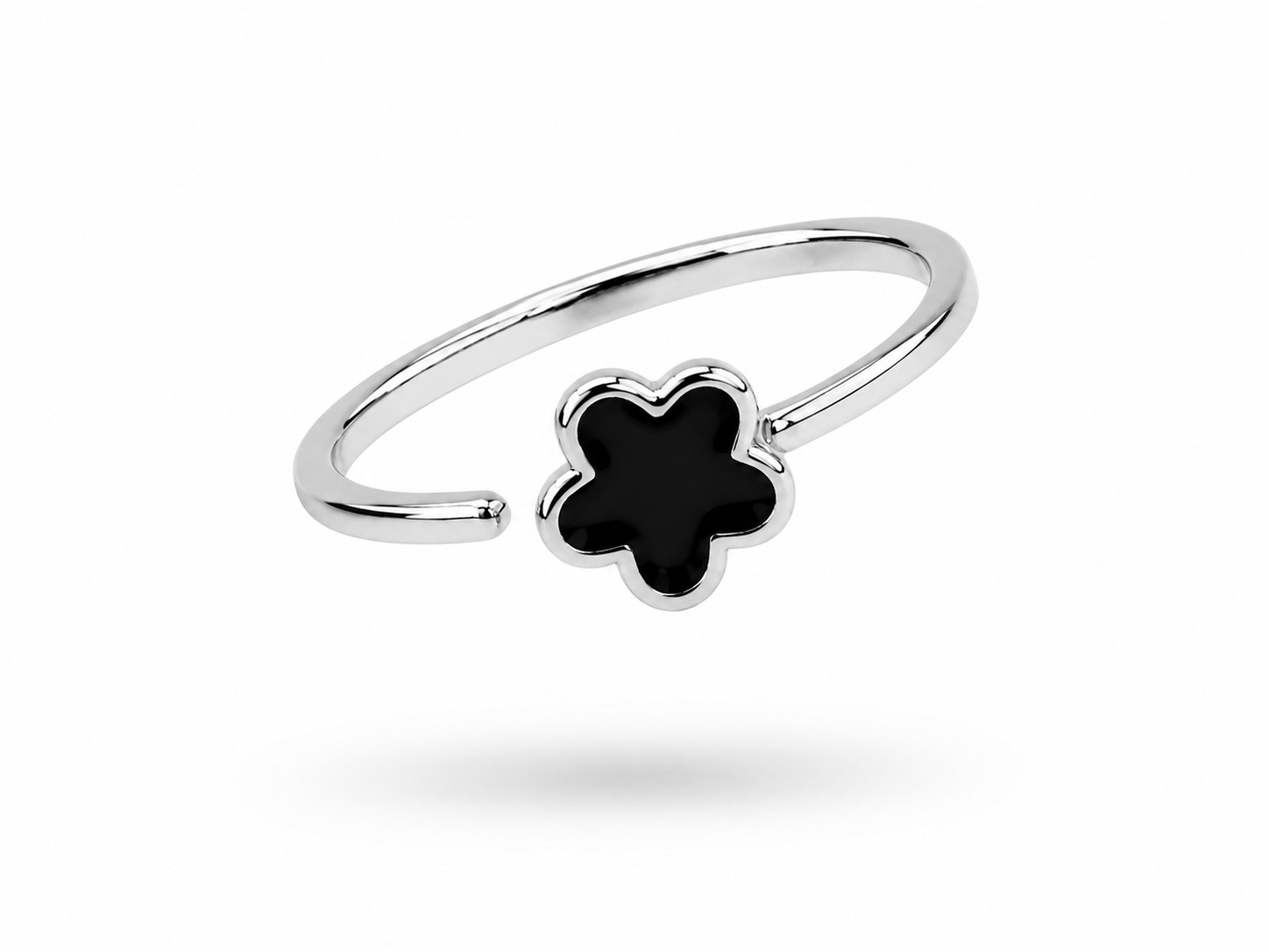 Lucky Clover Adjustable Ring - Image 2