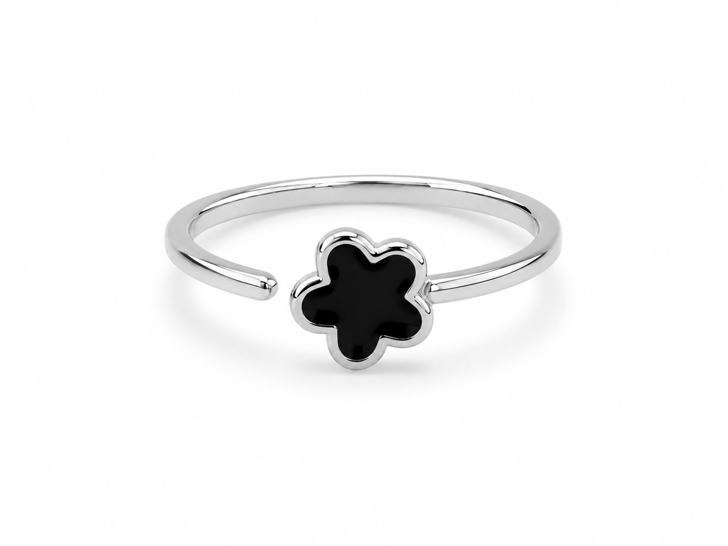 Lucky Clover Adjustable Ring - Image 4