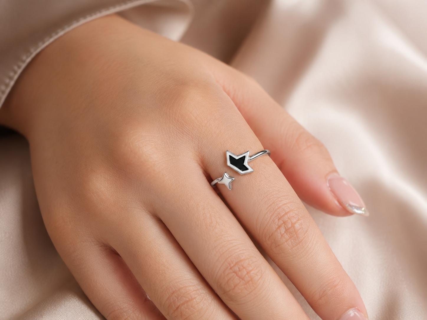 Twinkle Star Ring for Women – Elegant Star Design Fashion Ring