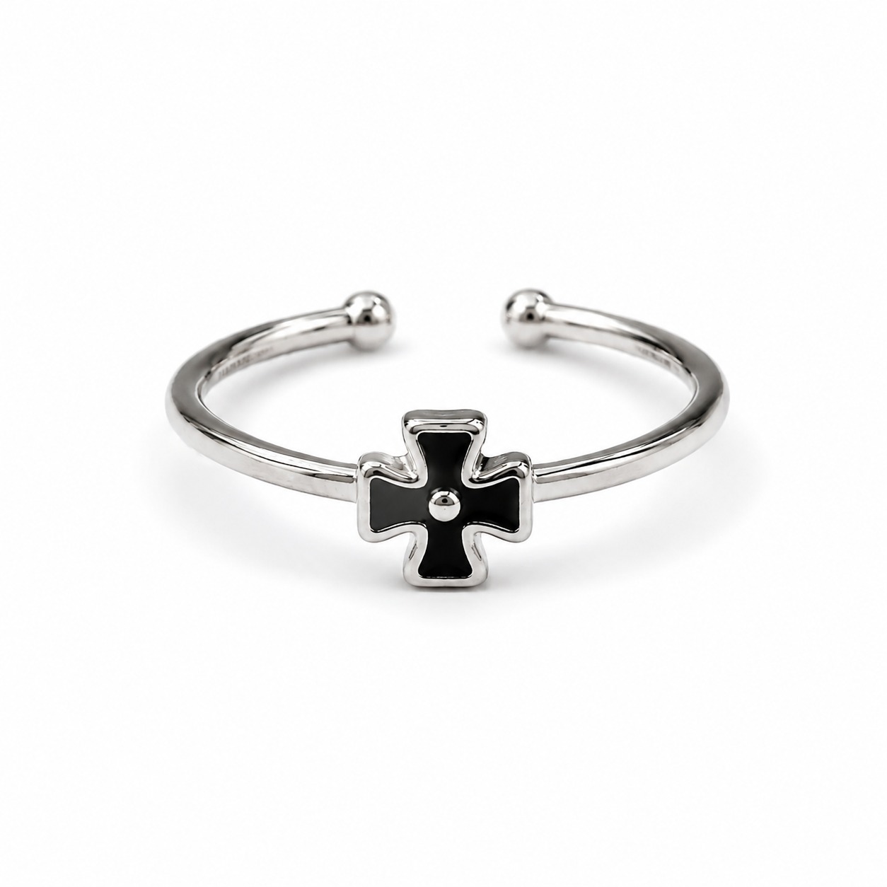 Modern Korean Cross Ring - Image 2
