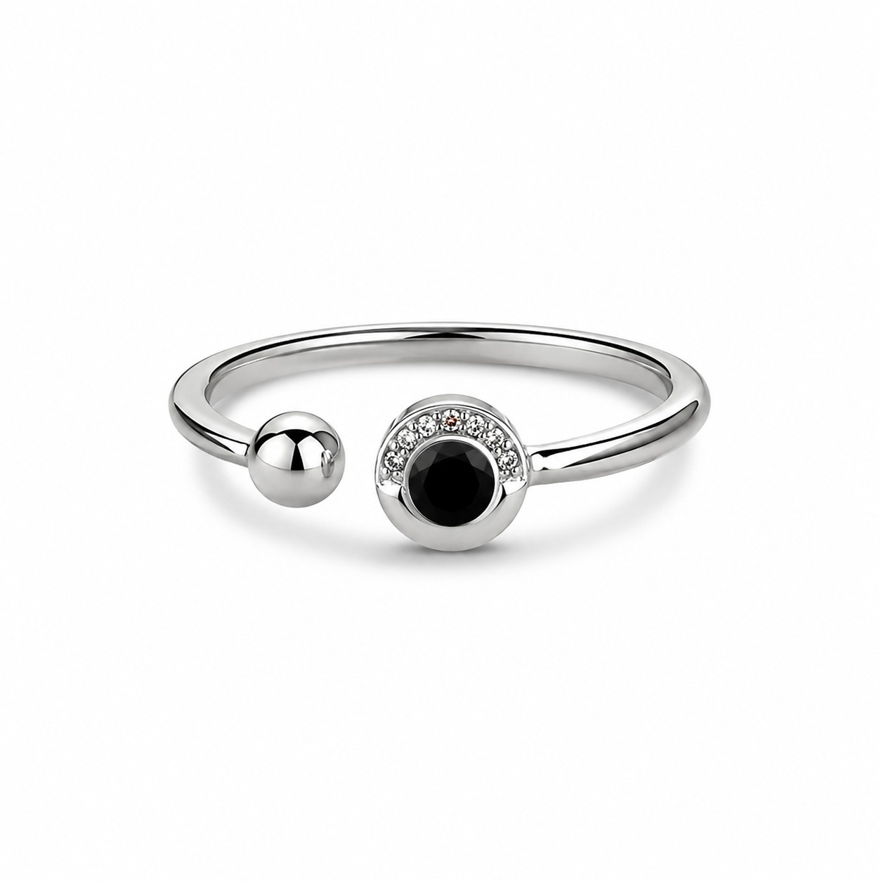 Infinity Noir Ring - Image 2