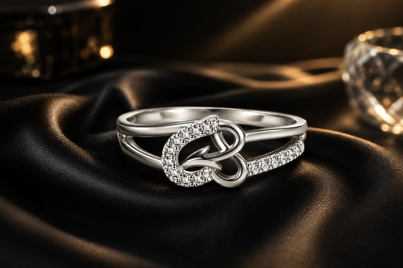 Forever Love Infinity Ring - Image 3
