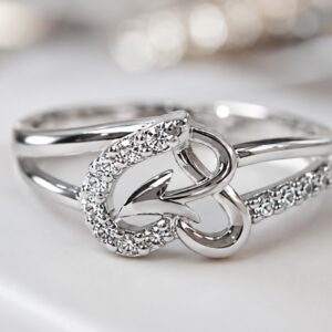 Forever Love Infinity Ring for women with elegant infinity symbol design