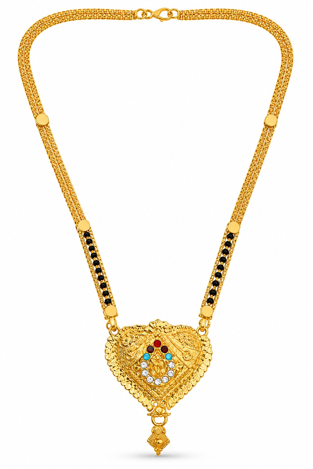 Premium Gold Finish Mangalsutra Necklace for Women - Image 5