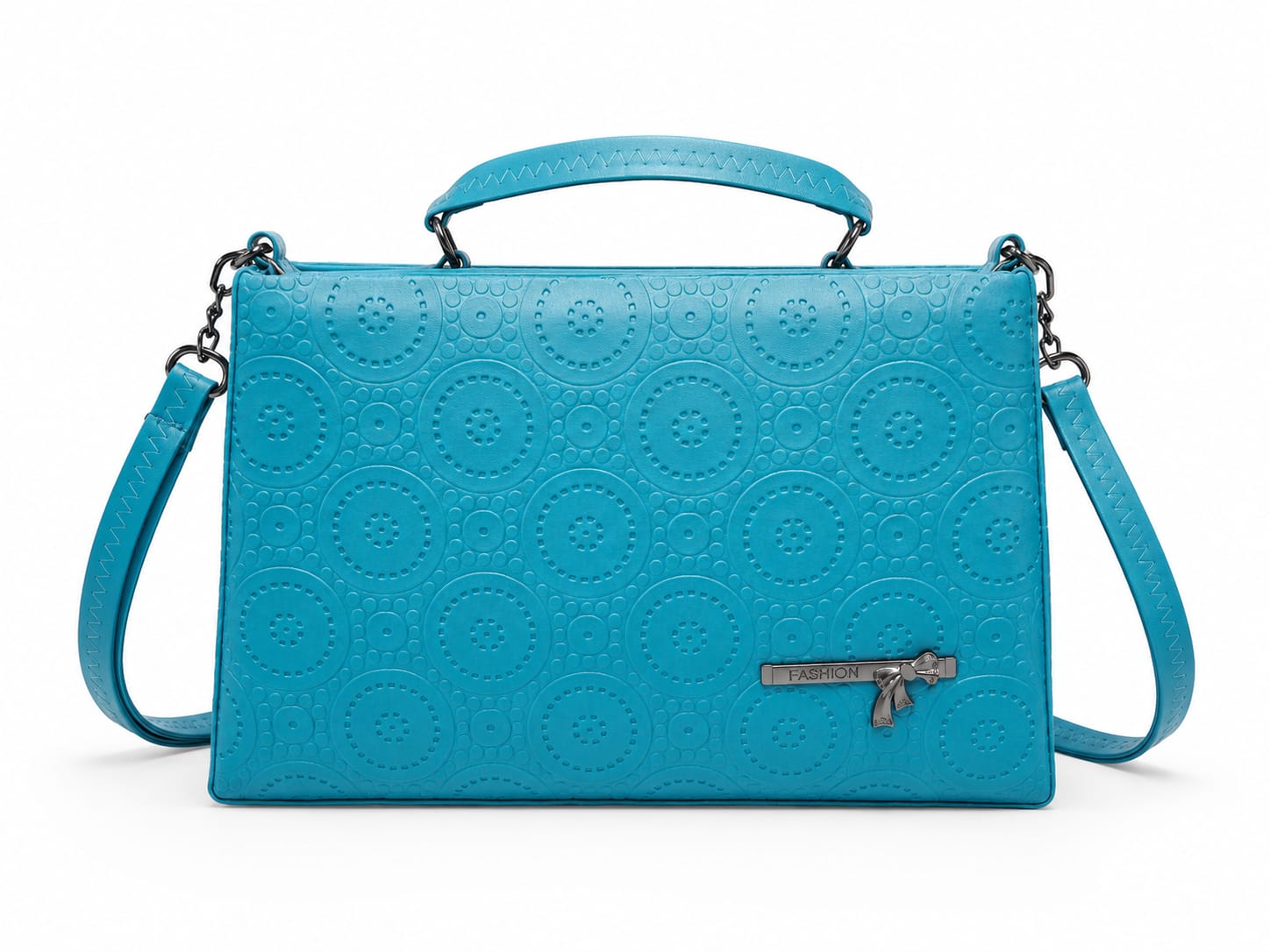 Premium Embossed Women's Handbag - Image 3