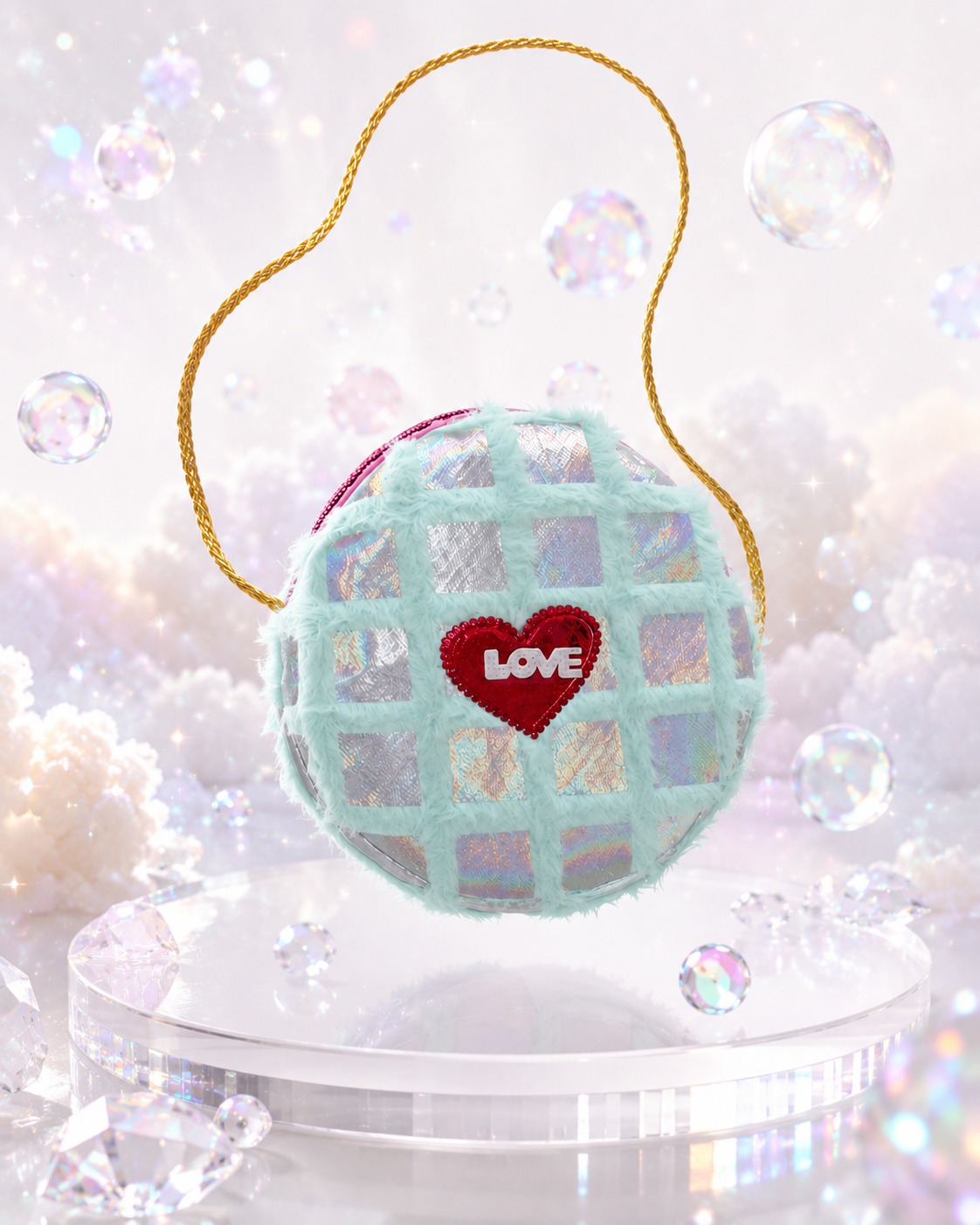 Magic Love Round Sling Bag - Image 2
