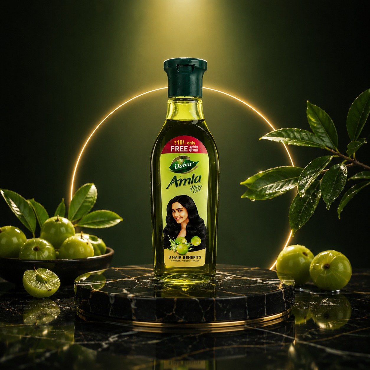 Dabur Amla Hair Oil – Stronger, Longer & Thicker Hair - Image 3