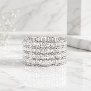 Diamond Glow Crystal Bracelet for Women